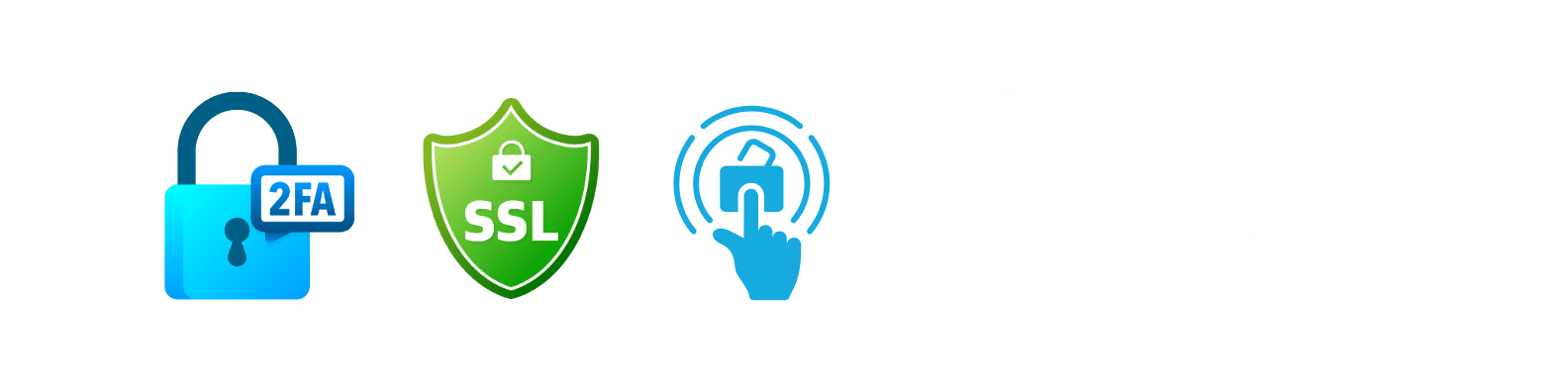 2FA, SSL, Role-Based Access, GDPR, HIPAA Protection