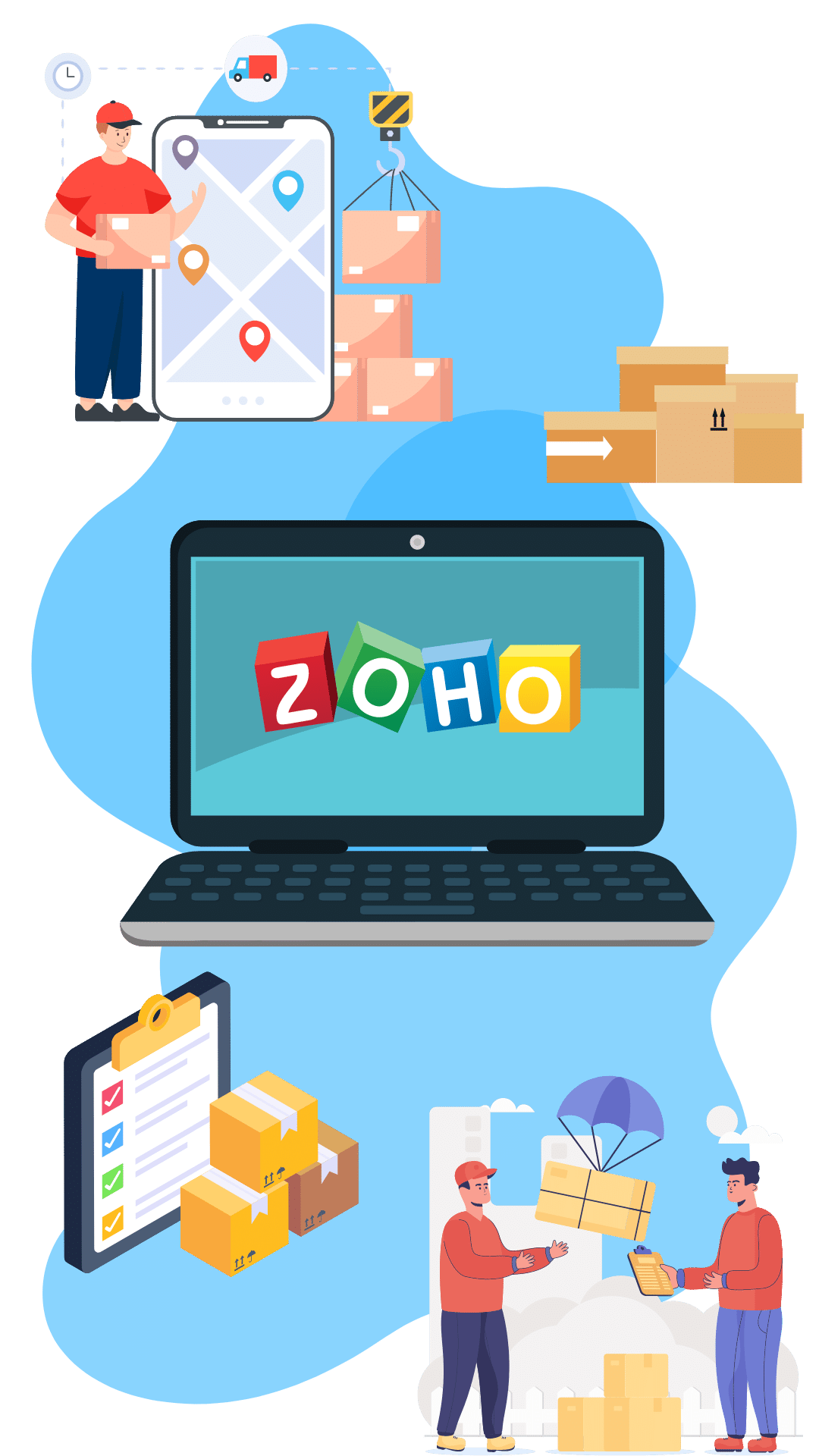 Zoho Inventory management software