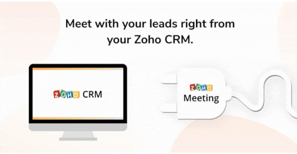 Integration Zoho Meeting and CRM
