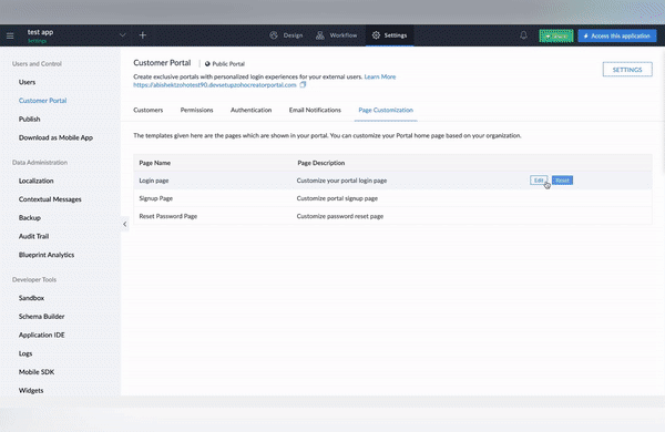 Zoho CRM usage example